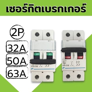 เซอร์กิต เบรกเกอร์ 2P AC Circuit Breaker RFB5 2P มีขนาด 32A , 50A , 63A