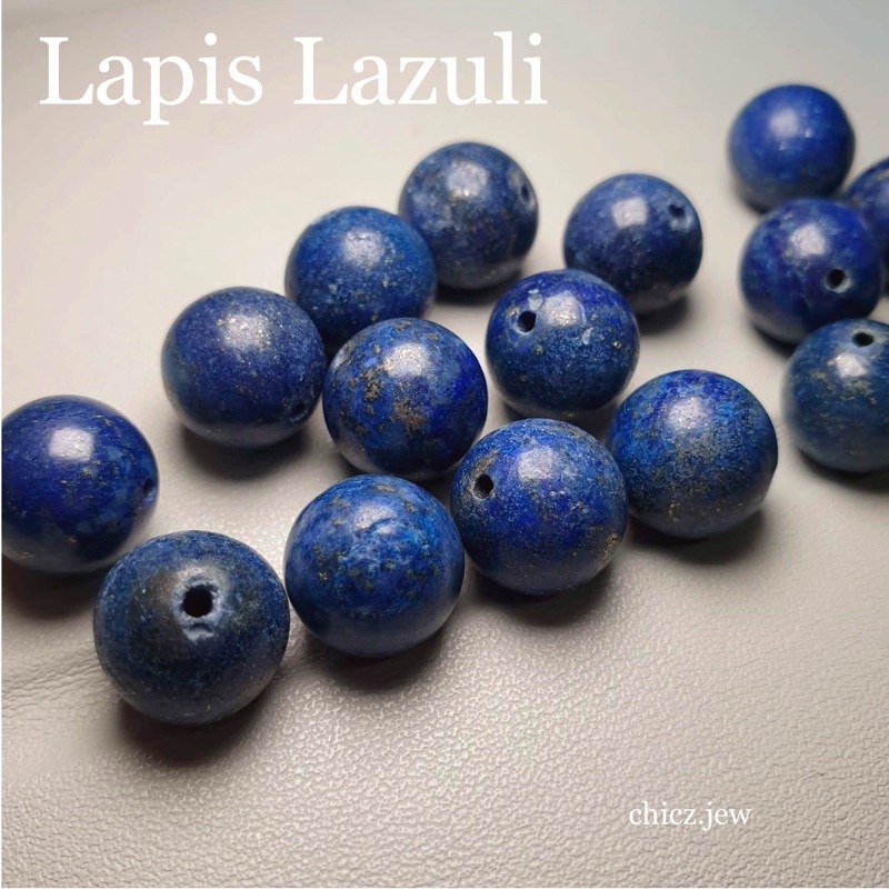 ลาพิสลาซูลี Lapis Lazuli ขนาด10มิล ขายแบ่งเป็นเม็ด