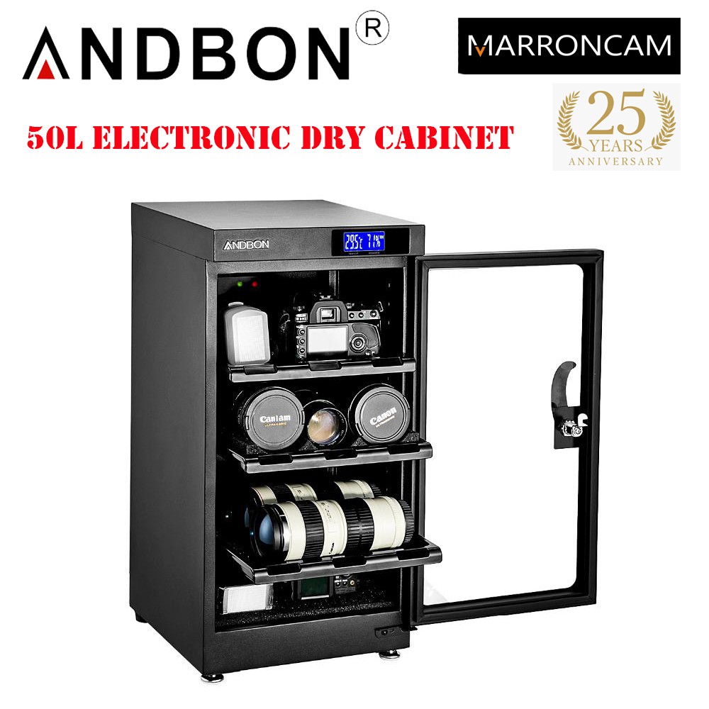 Andbon AD-50C DRY CABINET BOX 50L LITERS จอแสดงผลดิจิทัล