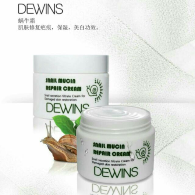 Dewins Snail Mucin Repair Cream