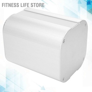 Fitness Life Shop กล่องอลูมิเนียมทรงกระบอกสําหรับเก็บของในการออกกําลังกาย 125X125X150 มม.