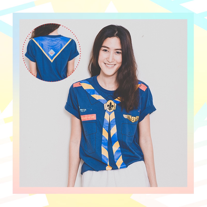 ลด 30%-50% สินค้ามีตำหนิ-เสื้อยืดลูกเสืออากาศ