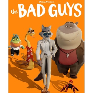 DVD วายร้ายพันธุ์ดี The Bad Guys : 2022 #หนังการ์ตูน (ดูพากย์ไทยได้-ซับไทยได้)