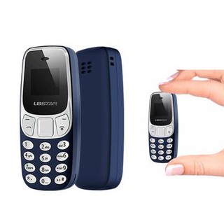 โทรศัพท์จิ๋ว มินิโฟน ขนาดเท่าไฟแช็ค Dual Sim L8STAR รุ่น BM-10 (สีน้ำเงิน)