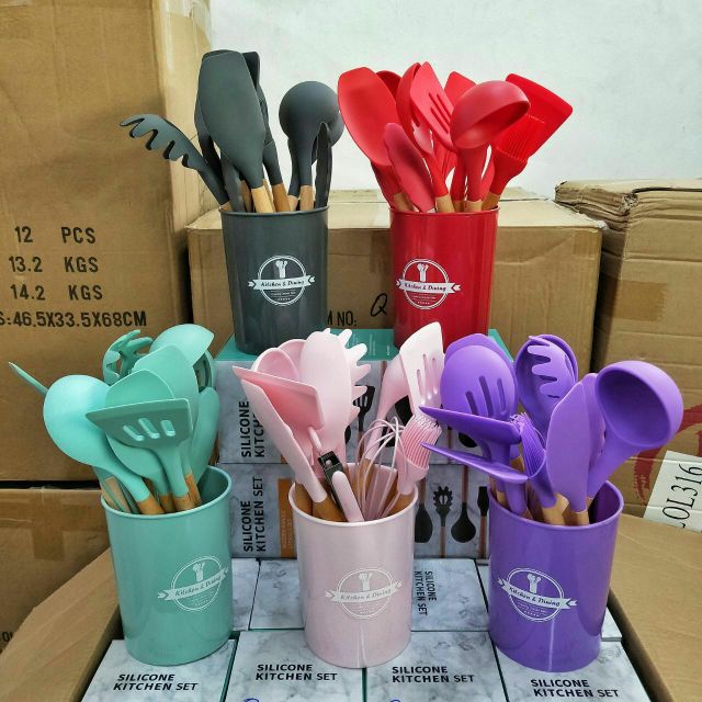 READYSTOK ️Senduk Viral Silicone/Cooking Tools