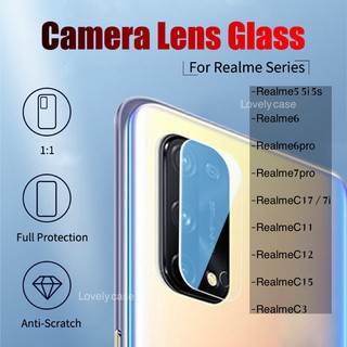 ฟิล์มเลนส์กล้อง กระจก For. Realme5 5i 5s RealmeC3 RealmeC17 C11 C12 C15 Realme7pro Realme6 Realme6pro