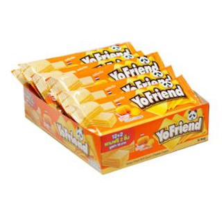 โยเฟรน เวเฟอ์สอดไส้ครีมรสดัชท์ชีส บรรจุ 32กรัม ยกแพ็ค 12ซอง โยเฟรนด์ YOFRIEND DUTCH CHEESE WAFER