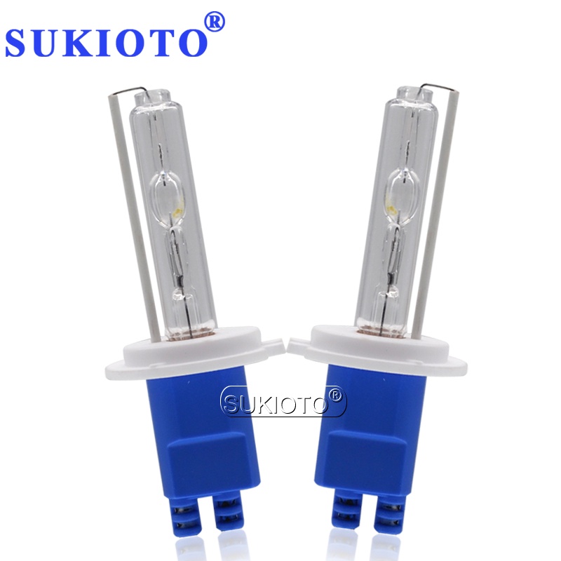 SUKIOTO 200W H1 H3 H7 H8 H11 HB3 9005 HB4 9006 HID Xenon Headlight Bulbs 4300K 5000K 6000K 8000K Car