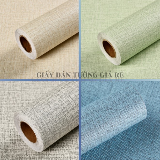 สีผ้าเทียม WALLPAPER ขนาด 45 ซม. พร้อม ADHESIVE (มีหลายสี)