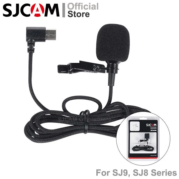 SJCAM EXTERNAL MICROPHONE FOR Action Camera SJ8 SJ9 SERIES ไมโครโฟน กล้องแอคชั่น กล้องติดหมวก กล้องถ่ายวีดีโอ เอสเจแคม thumbnail 3