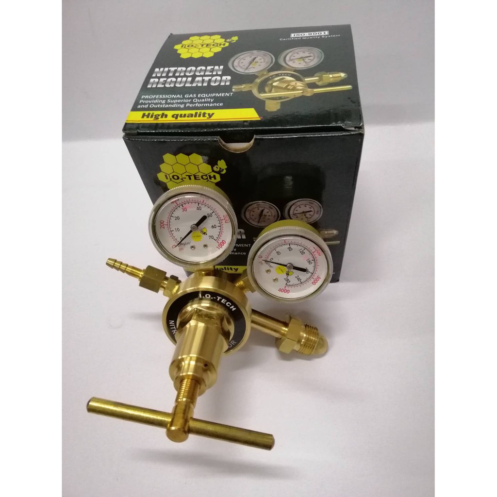 เกจไนโตรเจน เกจ Nitrogen เกจ N2 แรงดันสูง ยี่ห้อ IM-TECH (800 PSI)