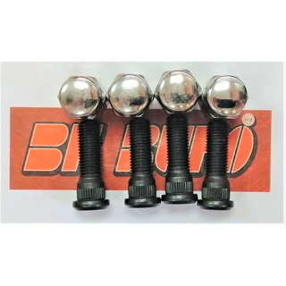 สกรูล้อหลัง TOYOTA MIGHTY-X 12*1.5 BUFO (แกนสั้น + หัวแม็กซ์) Rear wheel bolt and nut set (4ตัว/ชุด)