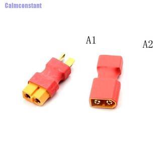 Calmconstant + อะแดปเตอร์ปลั๊กเสียบ T Male To Xt60 Male Plug To Xt60 Female สําหรับรถบังคับ Lipo