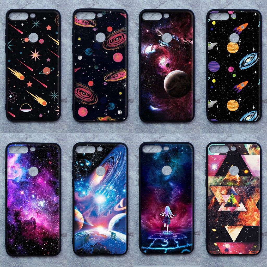 เคส Huawei Y7 pro (2018) ลายกาแลคซี่ ขอบนิ่มหลังแข็ง เคสมือถือ เคสโทรศัพท์ Case