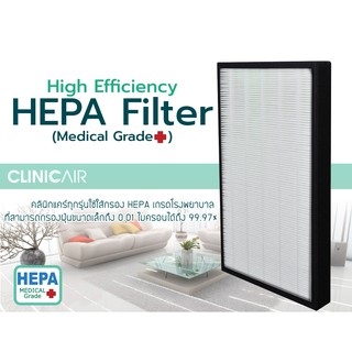 แผ่นกรองอากาศ HEPA Filter Medical grade + Anti bacterial filter สำหรับรุ่น Restmed