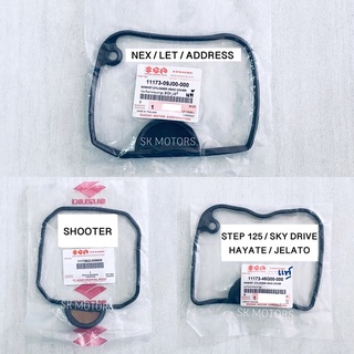 ปะเก็นฝาครอบฝาสูบ แท้👍100% Nex / Let / Shooter / Step125 / Skydrive รหัส 11173-09J00 / 11173-46G00 / 11173B22J00N000