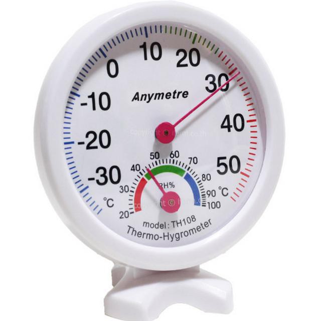เครื่องวัดอุณหภูมิและความชื้น Thermometer &amp; Hydrometer ANYMETRE TH101B