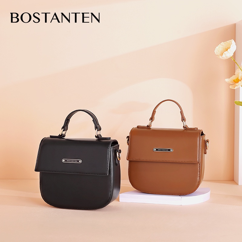 กระเป๋าสะพายข้างผู้หญิง Bostanten ของแท้ 100% คุณภาพสูง กระเป๋าผู้หญิง