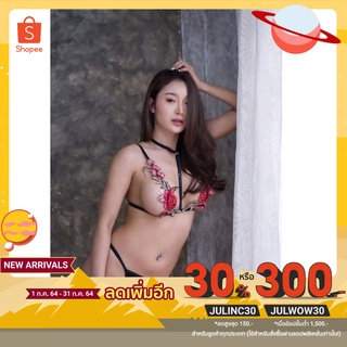 🌹 ใช้โค้ด JULINC30% 🌹🍁ลดล้างสตอค💐SHEINบอดี้สูทซีทรูสีพาสเทล