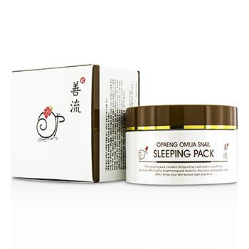 OPAENG  Omija Snail Sleeping Pack  Size: 100ml/3.38oz