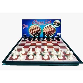 รายละเอียดสินค้า Chess Set Magnetic Game เกมส์หมากรุก แบบตัวดูดแม่เหล็ก Magnetic Board หมากฮอส