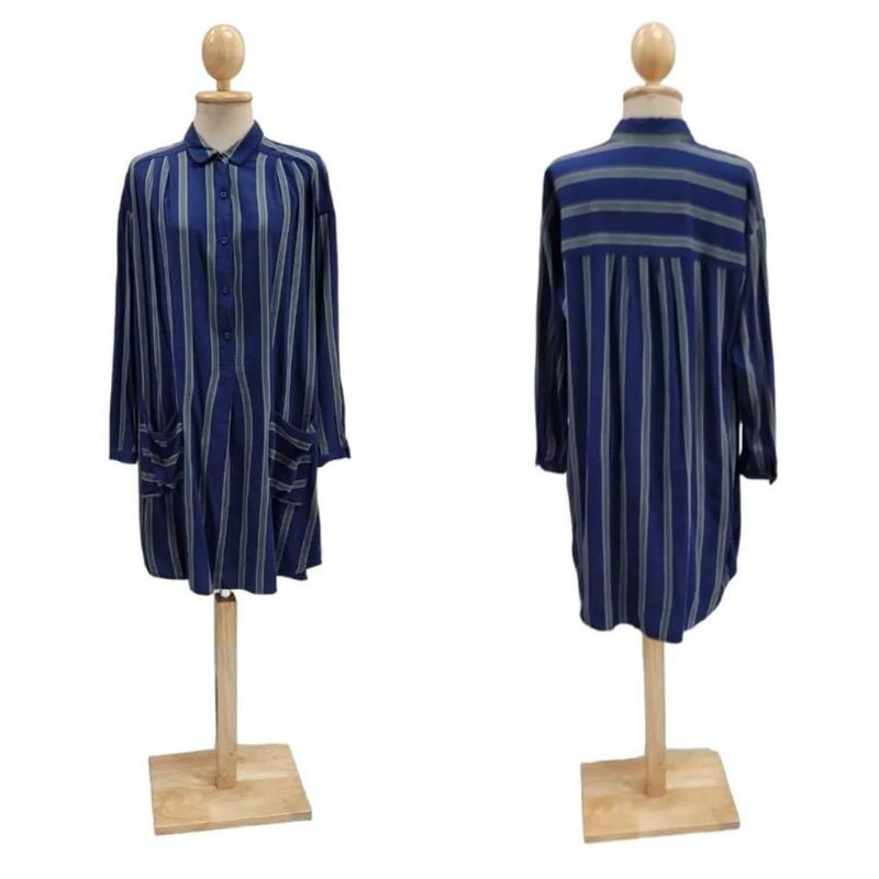 Coen Striped Tunic Dress