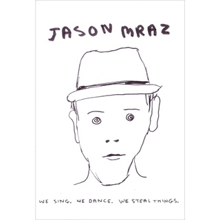 โปสเตอร์ Jason Mraz เจสัน มแรซ Poster แต่งคอนโด ตกแต่งห้อง รูปภาพติดห้อง ตกแต่งผนัง ของขวัญ โปสเตอร์ติดผนัง ของสะสม