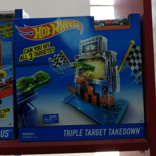 Hotwheels Triple target takedown