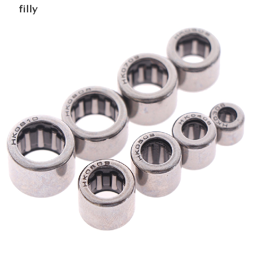 [FILLY] 5Pcs HK Series Bearings HK0306 HK0608 HK0810 Drawn Cup Needle Roller Bearing DFG