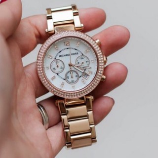 Mk5491 size 38 mm. สายสีโรสโกลด์ สวยมากๆค่ะ😍😍😍😍