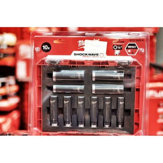 ชุดลูกบล็อค ขนาด 1/2" จำนวน 10 ชิ้น รหัส4932-3528-61