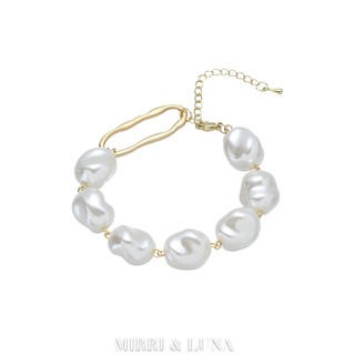 Floating Pearl Layering Bracelet