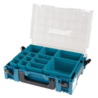 MAKITA BOX 191X80-2 191X80 กล่องเก็บอุปกรณ์ 13 ช่อง กล่องอุปกรณ์ กล่อง ถอดได้ กล่องเก็บของ สินค้าของแท้ พร้อมส่ง