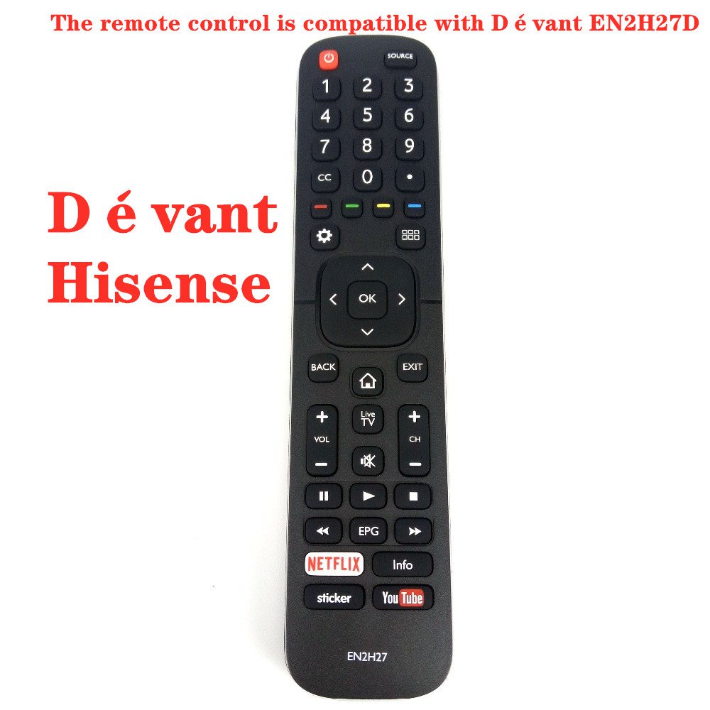 Dévant EN2H27 รีโมทใหม่สําหรับ Hisense EN2H27B EN2H27HS EN2H27D EN2A27 ER-3607R ER-22655HS RC3394408