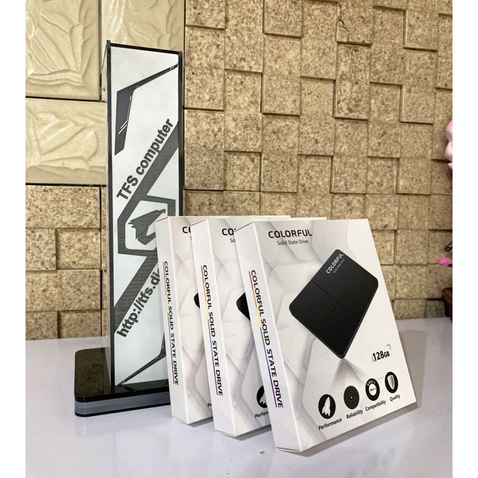 ฮาร์ดไดรฟ์ Ssd 120GB 128GB 256GB WIN 10 PRO - 3 ปี - Fullbox ของแท้
