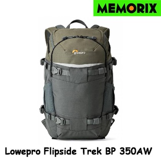 ถูกที่สุด ของแท้ Original LOWEPRO FLIPSIDE TREK BP 350 AW  (GREY / DARK GREEN)