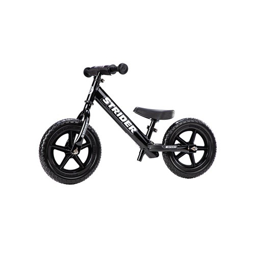 Strider 12″ Sport Balance Bike – Black  ของแท้จักรยานฝึกทรงตัว Strider Balance Bikes สำหรับเด็ก 1.6 - 5 ขวบ