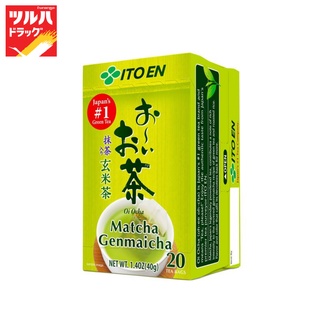 ITOEN / OI OCHA MATCHA GENMAICHA 40g. / อิโตเอ็น / โออิ โอฉะ มัทฉะ เกนไมฉะ ชาเขียวญี่ปุ่นผสมข้าวคั่วชนิดซอง / 40 กรัม