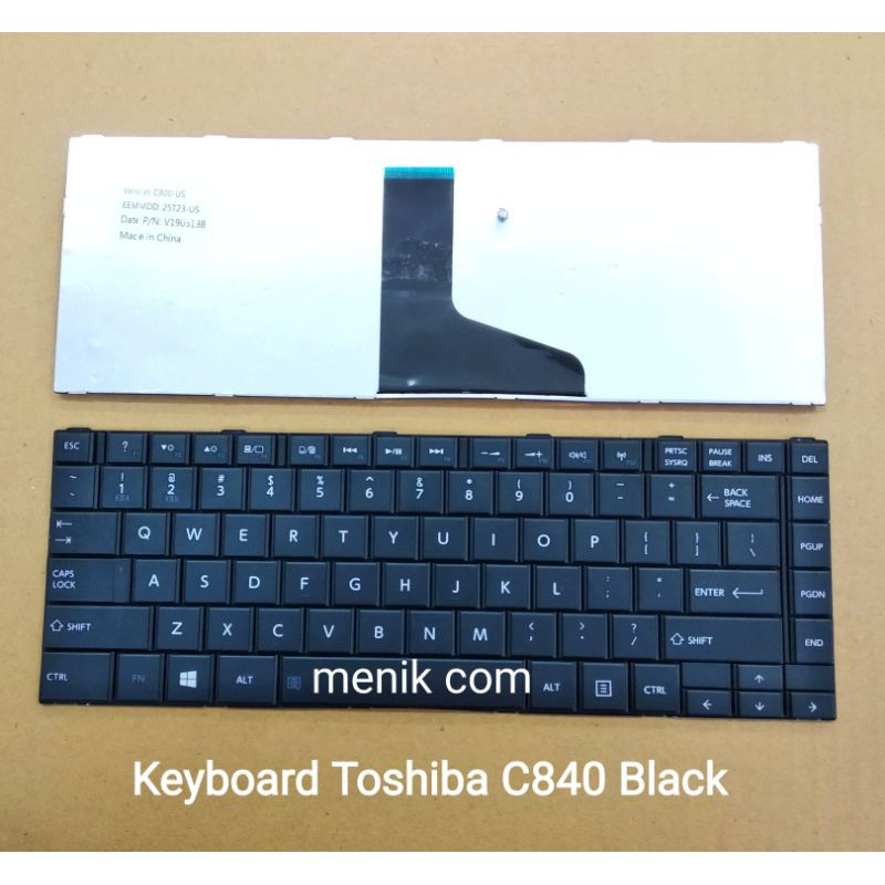 TOSHIBA Satellite C800, C840, L800, L830, L835, L840, L845 คีย์บอร์ด