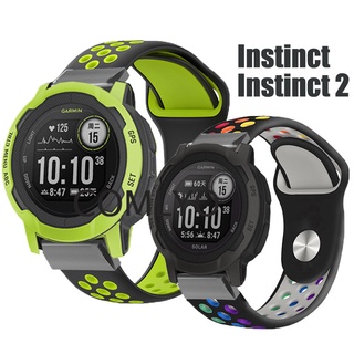 Garmin Instinct 2 Instinct ยุทธวิธี กีฬา Esports สายพลังงานแสงอาทิตย์ สายรัดข้อมือ Easyfit สายรัดข้อมือ ปลดเร็ว