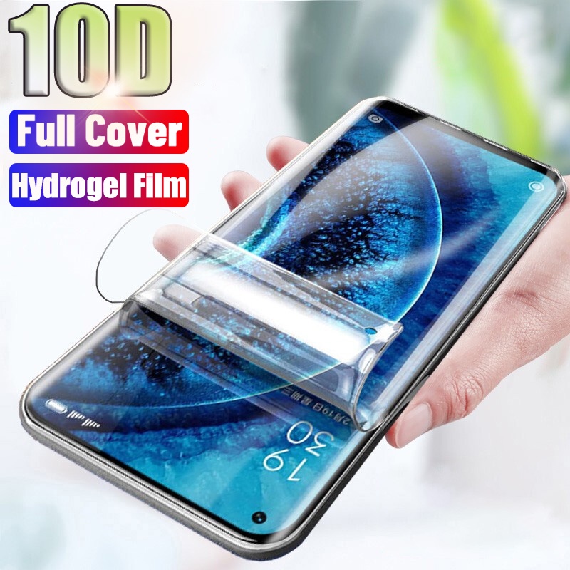 สําหรับ OPPO R15 F17 Pro A16 A5S A83 A16K A76 Reno 6 6Z 7 7Z 5G A96 A73 4G 2020 ฟิล์มไฮโดรเจลนิ่ม ไม่ใช่กระจกนิรภัย