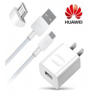 ชุดชาร์จแท้ สายชาร์จพร้อมหัวชาร์จ ของเเท้  HUAWEI 2 แอมป์ Adapter + Data Cable Micro Original งานแท้ พรอมส่งครับ