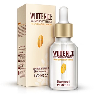 เซรั่มน้ำนมข้าว ผิวขาวใส ผิวเรียบเนียน Horec White Rice Skin Beauty Essence 15มล.