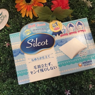 🥇 Silcot ซอฟต์ ทัช สำลีเช็ดทำความสะอาดผิวหน้า (ฟ้าอ่อน) 82 แผ่น 110฿ เช็ด คสอ