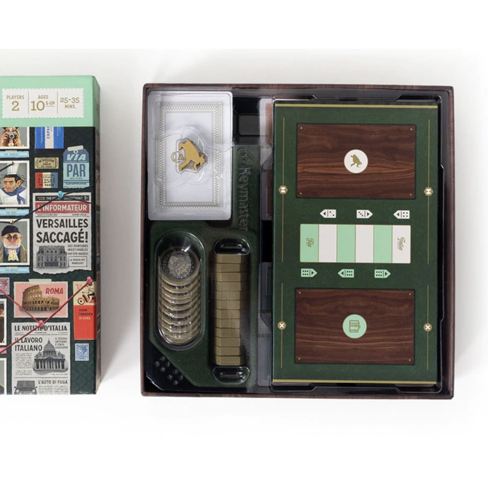 caper caper Europe Board Game บอร์ดเกม payakarun_boardgame