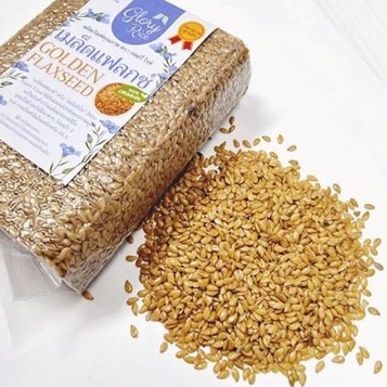 Organic Golden Flaxseed เมล็ดแฟลกซ์สีทอง ไม่บด เมล็ดแฟล็กซีด เมล็ดแฟล็กซ์ เมล็ดแฟล็ก flaxseeds 220g 450g และ 900g ราคา ถูกที่สุด ดีลบีเคเค แกลเลอรีภาพที่ 7