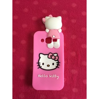 เคส J7 ซิลิโคนคิตตี้เกาะหลัง