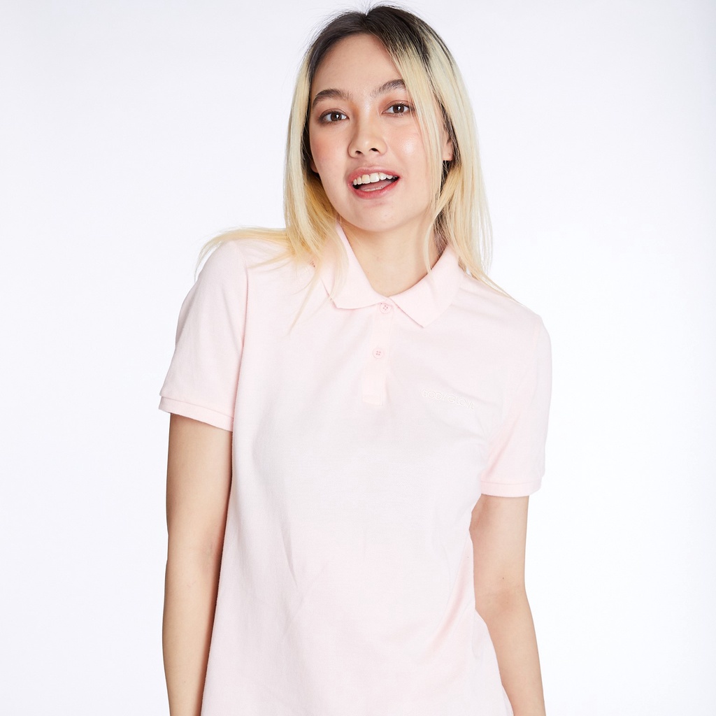 BODY GLOVE Women's CLASSIC POLO เสื้อโปโลผู้หญิง สีชมพู-65