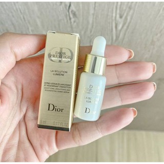 DIOR Prestige Light-in-White Serum Solution Lumiere 5ml (In Box)