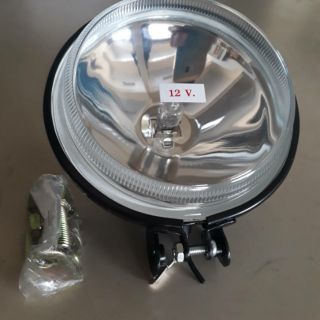 โคมสปอตไลท์เดี่ยว Halogen 12V เส้นผ่าศูนย์กลาง4นิ้ว